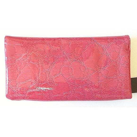 Kenneth Cole Reaction Wallet Pink Leather Clutch Coin Purse Deadstock NWT - Picture 5 of 6